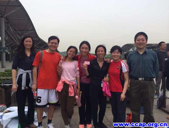 CCAP参加地理所第六届职工健步行活动勇创佳绩